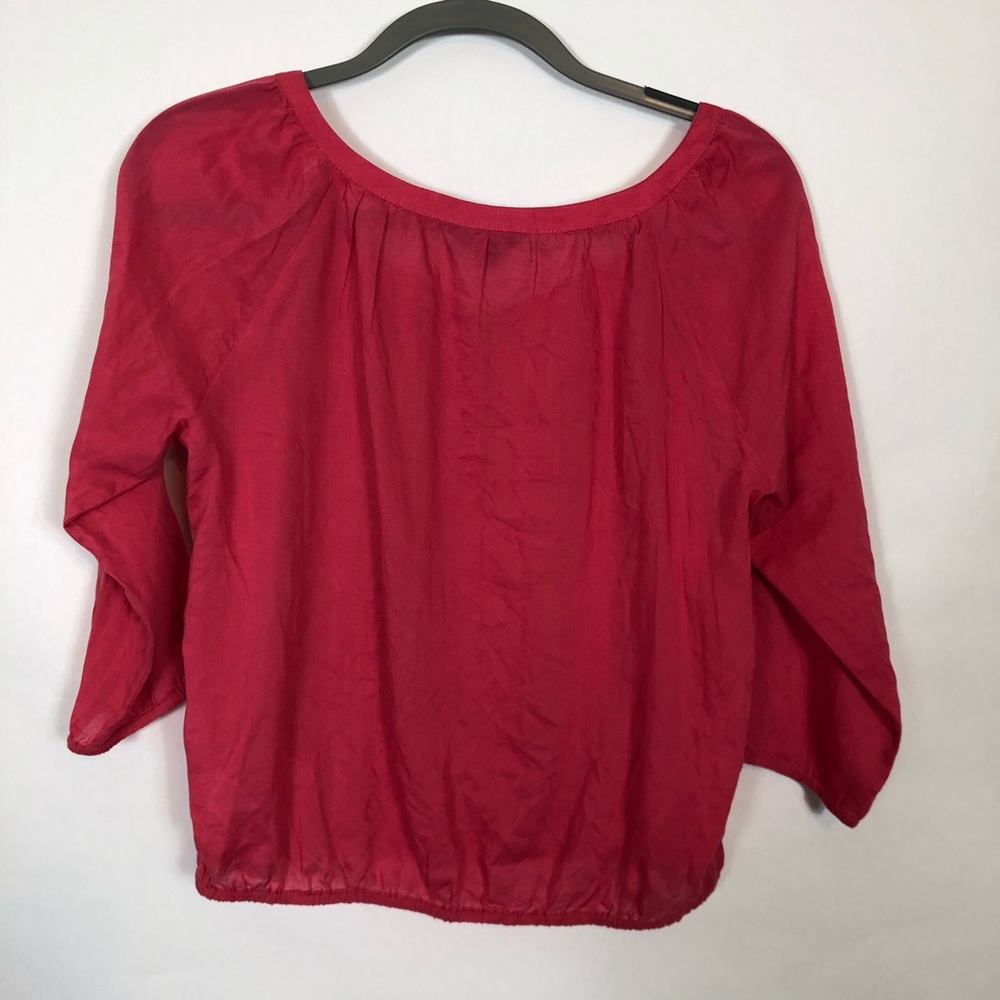 American Eagle pink long crop too EUC - Picture 4 of 4